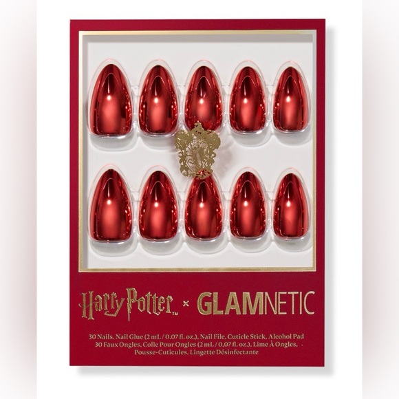 Glamnetic Other - Harry Potter x GLAMNETICS Red Press-On Nails